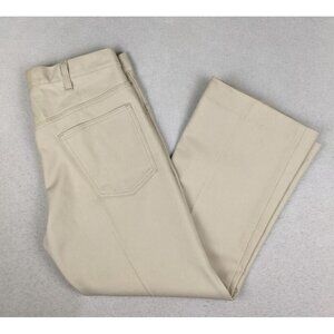 Vintage 70s Men's Jeans Beige Denim Size 33 x 26